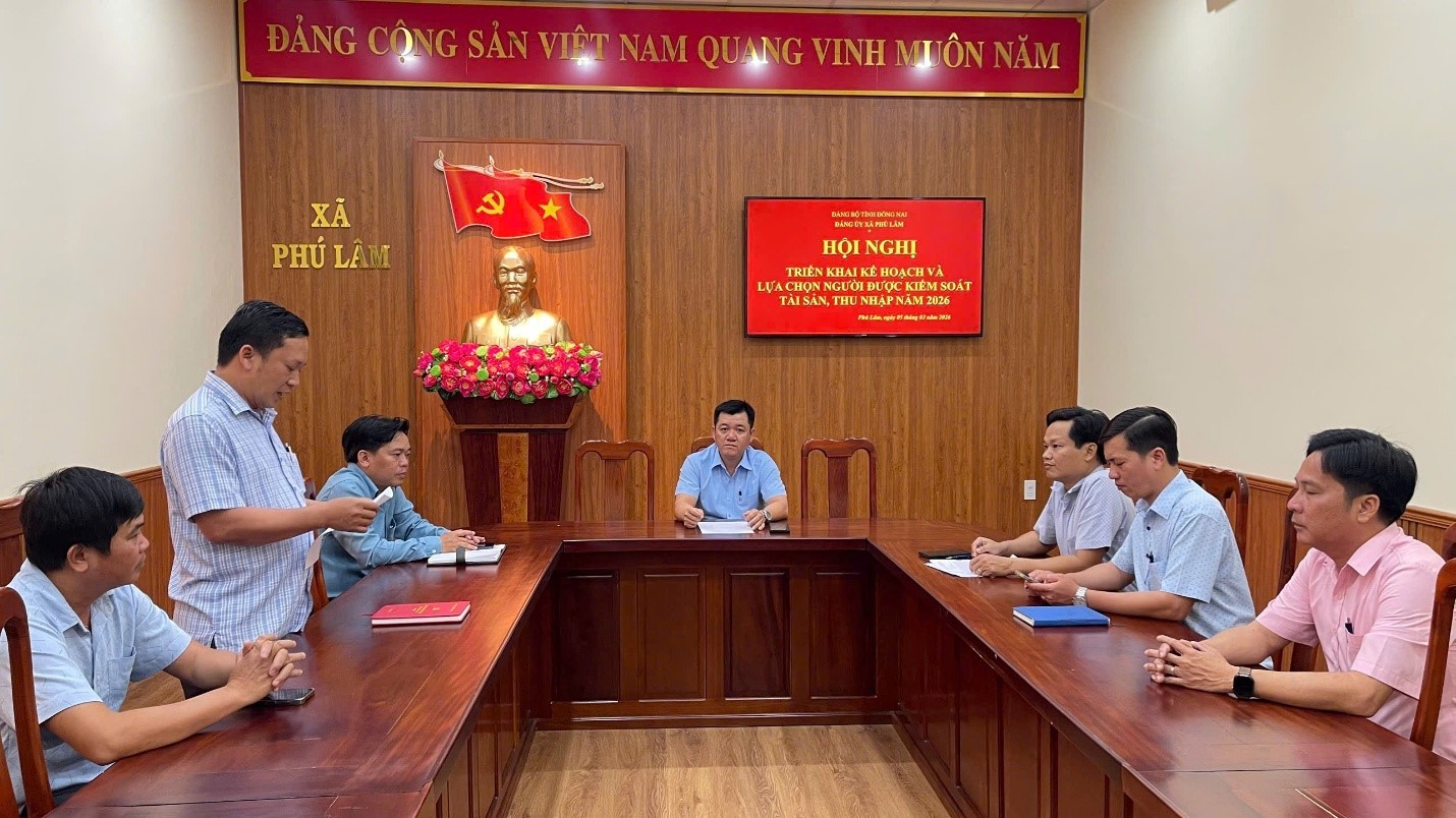 Quang cảnh hội nghị bốc thăm lựa chọn đối tượng kiểm soát tài sản thu nhập